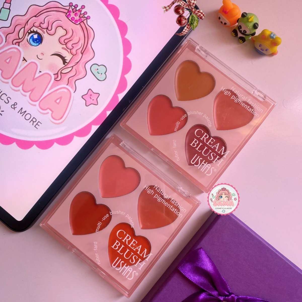 heart-blush-palette پالت رژگونه قلبی-تصویر اصلی
